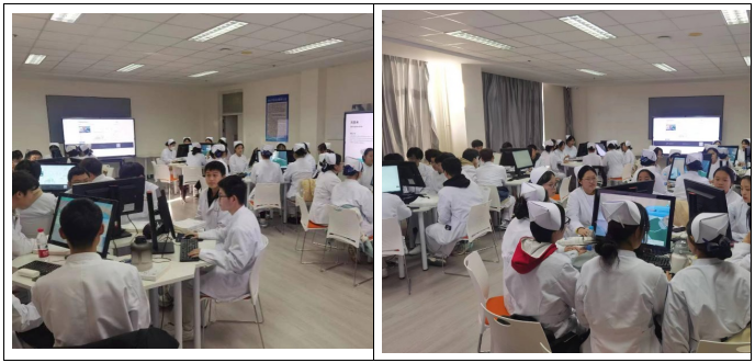护理系开展虚拟仿真实训教学 创新教学设备开发赋能未来护士培养